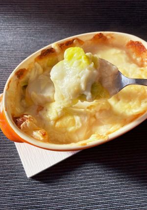 トースターで白菜と豆腐のふわとろグラタン-レシピのメイン写真