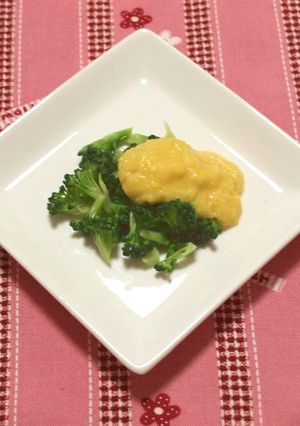 【離乳食後期】ブロッコリーのコーン和え-レシピのメイン写真