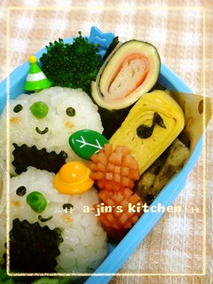 お弁当に✿かにかまとハムののり巻き-レシピのメイン写真