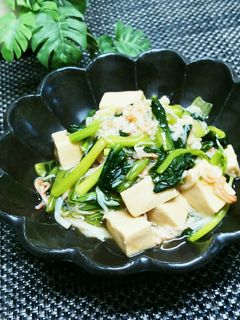 ❀高野豆腐と小松菜のカニカマあんかけ❀-レシピのメイン写真