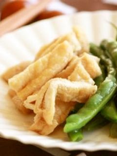 ☆インゲンと揚げの煮物☆-レシピのメイン写真