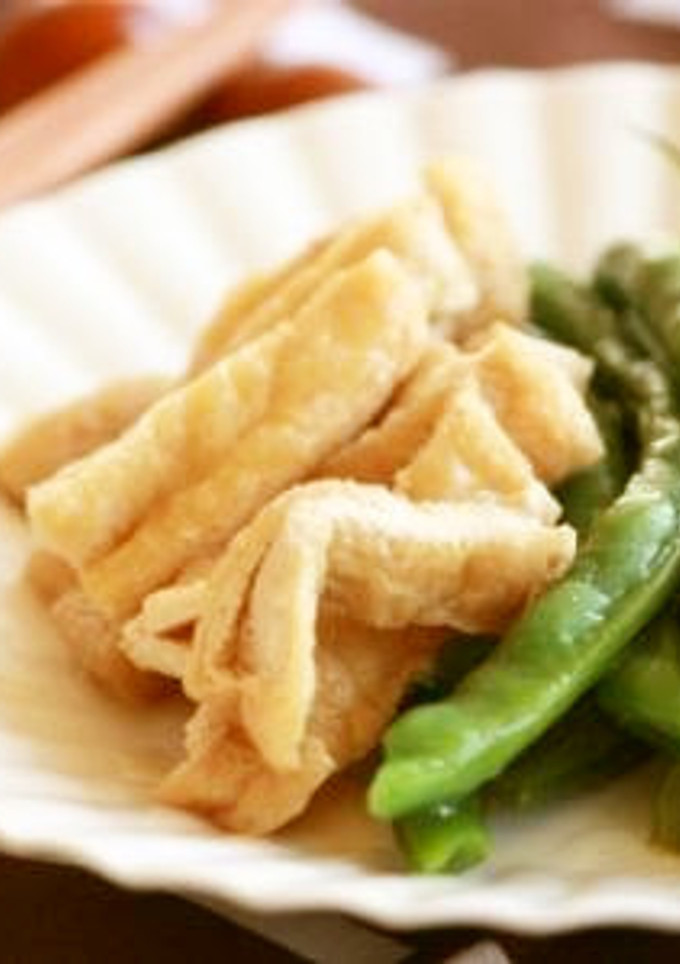 ☆インゲンと揚げの煮物☆-レシピのメイン写真