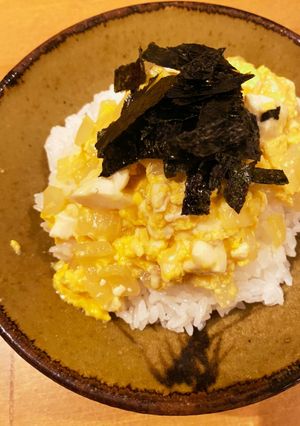 玉ねぎ卵とお豆腐のフワフワたまたま丼-レシピのメイン写真