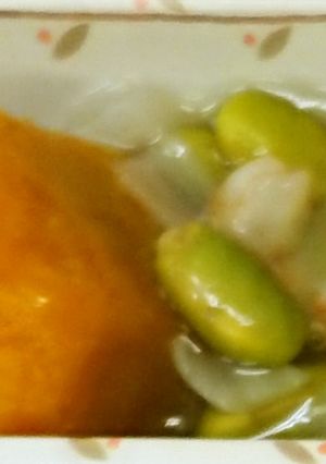 かぼちゃのえびあんかけ-レシピのメイン写真