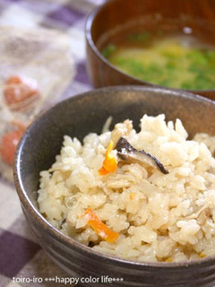 具に下味を付けた簡単炊き込みご飯!-レシピのメイン写真