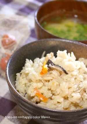 具に下味を付けた簡単炊き込みご飯!-レシピのメイン写真