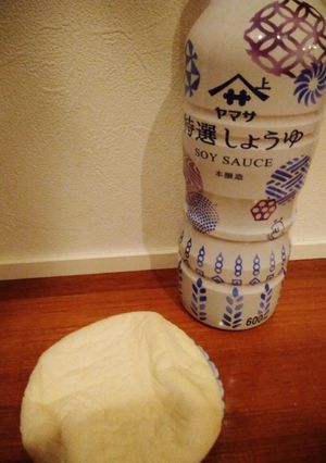 マシュマロで簡単♪みたらし団子風-レシピのメイン写真