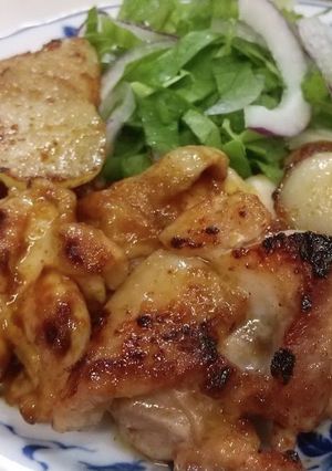 鶏もも肉の漬け焼き-レシピのメイン写真