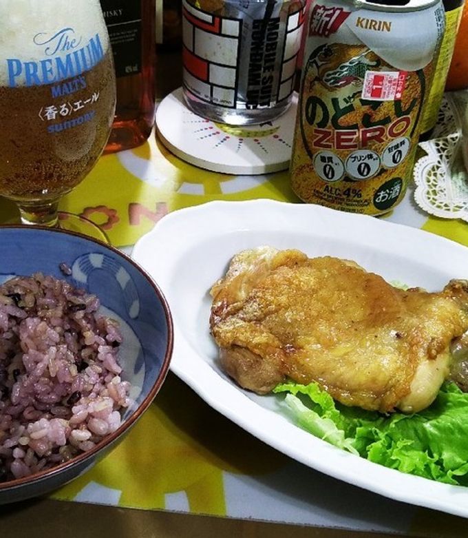 ヘルシオで皮パリパリ、炙りチキン-レシピのメイン写真