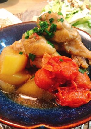 20分で♪手羽元と大根のさっぱり煮-レシピのメイン写真