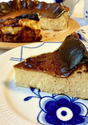 なんて簡単本格★バスクチーズケーキ-レシピのメイン写真