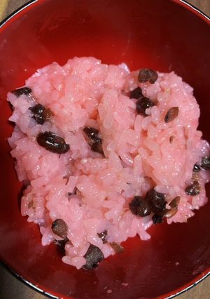 山梨県民の甘納豆お赤飯-レシピのメイン写真