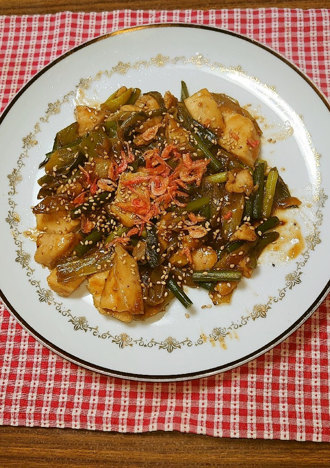 ヨウサマの減塩カジキマグロの甜麺醤炒め-レシピのメイン写真