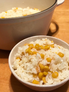 昆布香る☆バターコーンごはん-レシピのメイン写真