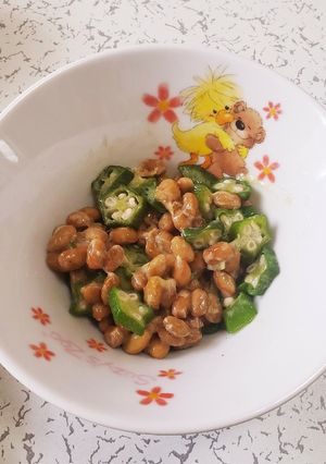 超簡単！納豆オクラ白だしわさび-レシピのメイン写真