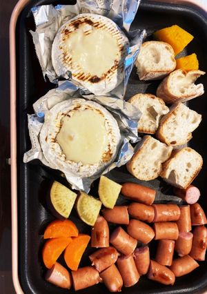 ブルーノ　簡単　チーズフォンデュもどき-レシピのメイン写真
