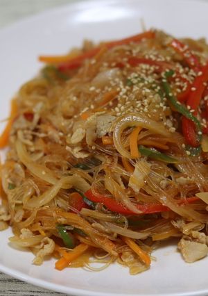 ごま香る♪韓国家庭料理チャプチェ-レシピのメイン写真