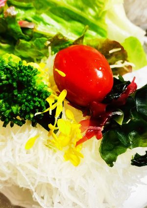 ツマサラダ♪-レシピのメイン写真