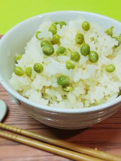 豆ごはん 炊飯器だけで美味しい豆ごはん 鍋いらず by そうこ