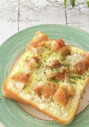 冷凍作りおきOK！照り焼きチキントースト-レシピのメイン写真