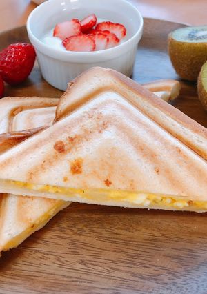 俺のホットサンド (タマゴ)-レシピのメイン写真