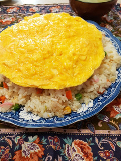 海老炒飯(帽子のっけ)-レシピのメイン写真
