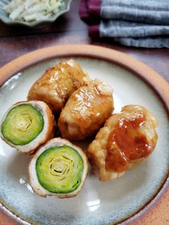 芽キャベツの甘辛チーズ肉巻き-レシピのメイン写真
