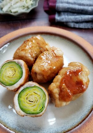 芽キャベツの甘辛チーズ肉巻き-レシピのメイン写真