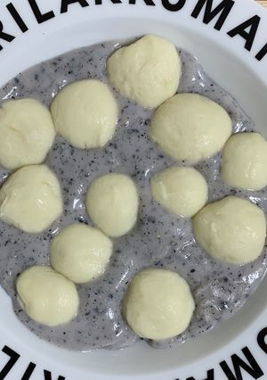 黒胡麻ココナッツ汁粉-レシピのメイン写真