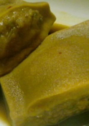 絶品!高野豆腐の肉詰め中華煮-レシピのメイン写真