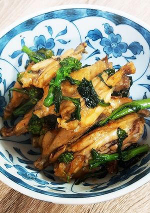 三杯鶏菜花入り-レシピのメイン写真