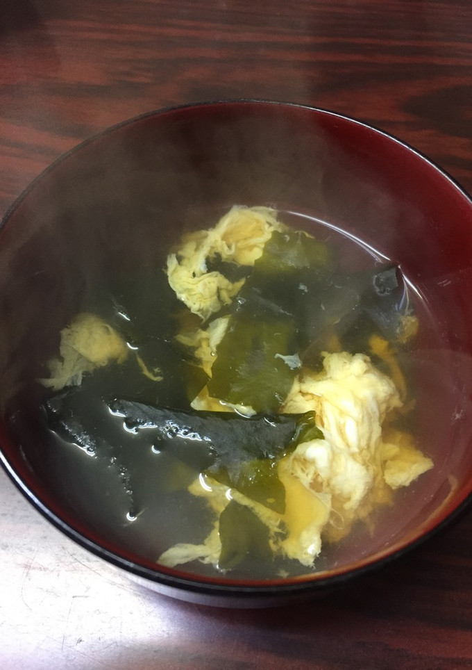 ワカメと卵のスープ◆◇◆和風-レシピのメイン写真