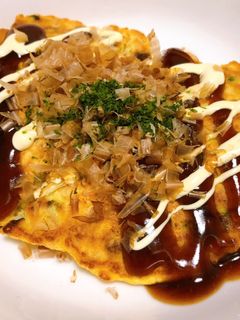 簡単!ダイエットお好み焼き-レシピのメイン写真