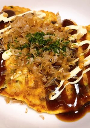 簡単！ダイエットお好み焼き-レシピのメイン写真