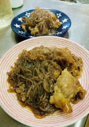 牛肉と糸こんにゃくの甘辛炒め-レシピのメイン写真