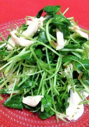 三つ葉と鶏ささみのゆず胡椒和え-レシピのメイン写真