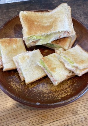 ツナサンドイッチ-レシピのメイン写真
