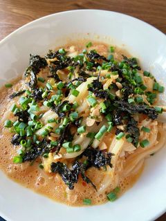 納豆キムチうどん-レシピのメイン写真