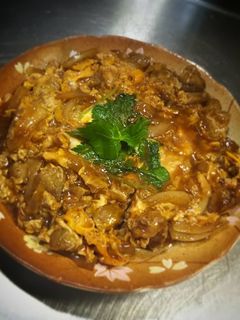 スーパー焼鳥の卵とじ(*≧∀≦*)-レシピのメイン写真