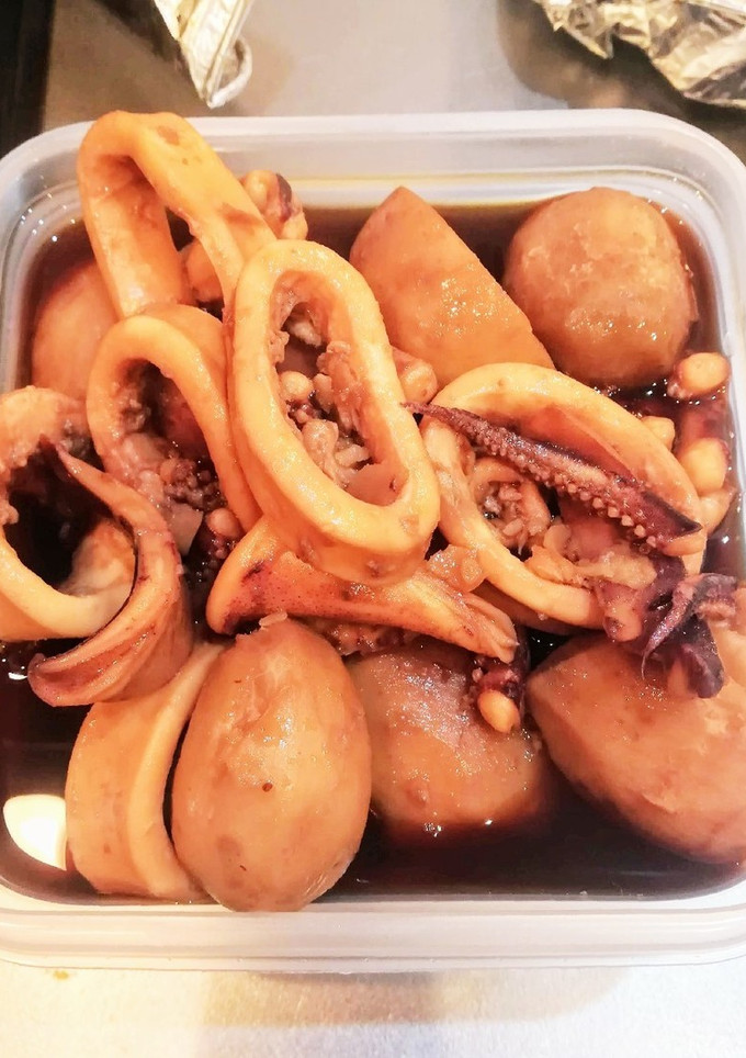 スルメイカと里芋の煮物-レシピのメイン写真