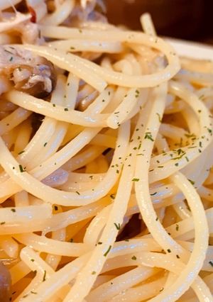 ツナと魚醤のパスタ(パスタコラトゥーラ)-レシピのメイン写真