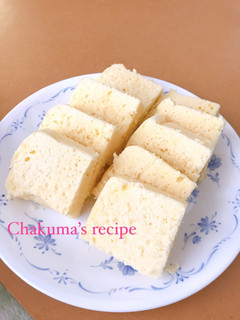 簡単!レンジでお手軽プレーン蒸しパン-レシピのメイン写真