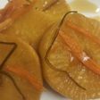 食堂のおばちゃんの大根の醤油漬け