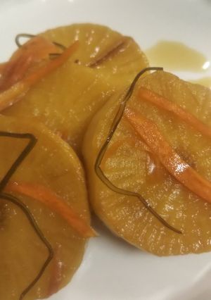 食堂のおばちゃんの大根の醤油漬け-レシピのメイン写真