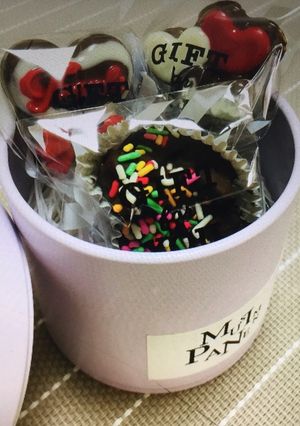 初心者でも簡単スティック付きチョコレート-レシピのメイン写真