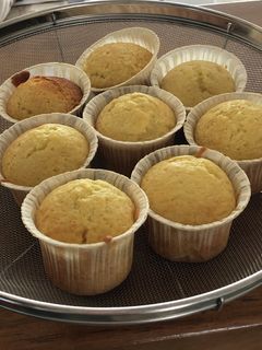 バターなし。蜂蜜カップケーキ♡-レシピのメイン写真