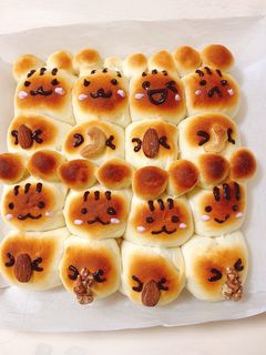 アーモンドりすの♡ふわふわちぎりパン-レシピのメイン写真