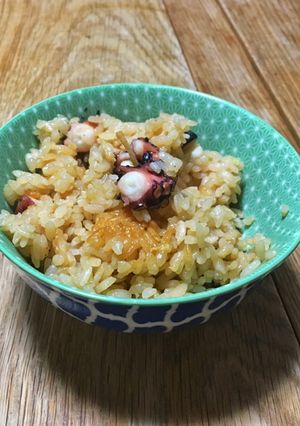 週末の少しこだわりの「タコ飯」-レシピのメイン写真