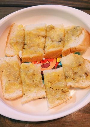 簡単やわらかバナナ食パン-レシピのメイン写真