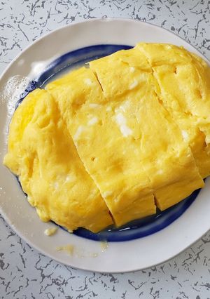 超簡単！レンジでチーズとろーり卵焼き-レシピのメイン写真